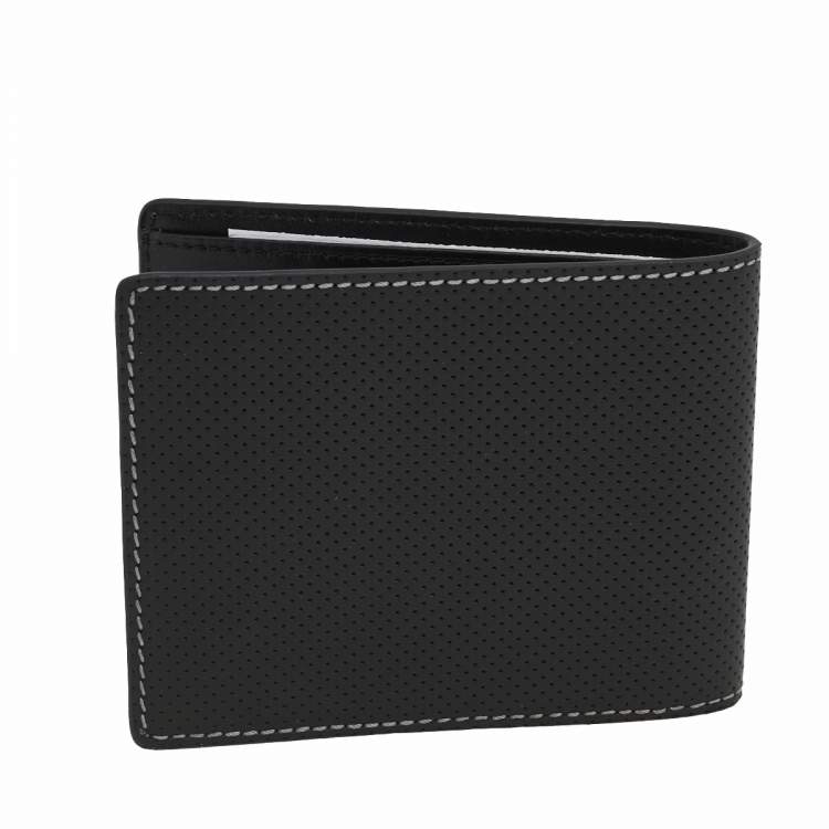 Pre Owned S.T. Dupont D-Initial Ballpoint Pen and Défi Bifold Wallet Set 