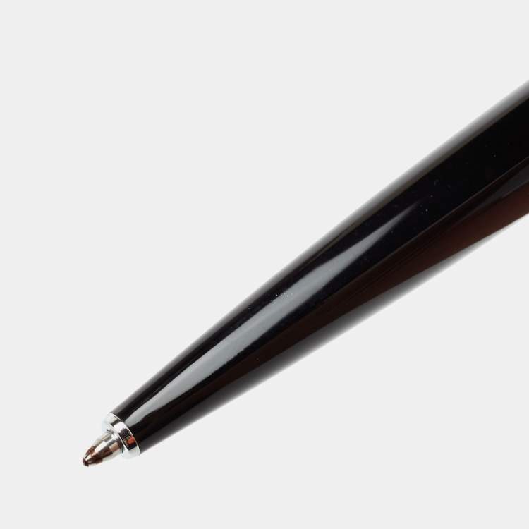 Pre Owned S.T. Dupont Black Lacquer Finish Jet 8 Ballpoint Pen