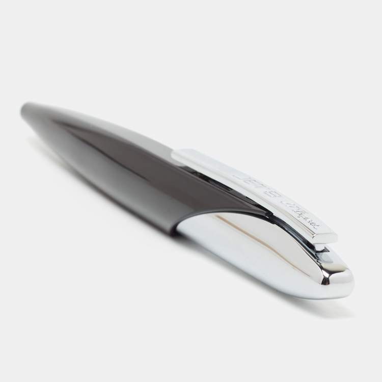 Pre Owned S.T. Dupont Black Lacquer Finish Jet 8 Ballpoint Pen