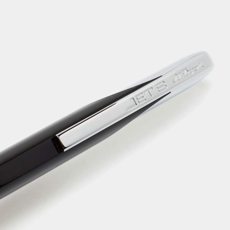 Pre Owned S.T. Dupont Black Lacquer Finish Jet 8 Ballpoint Pen