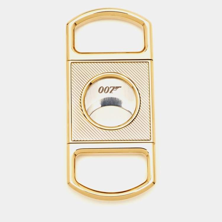 Pre Owned S.T. Dupont 007 Two Tone Cigar Cutter