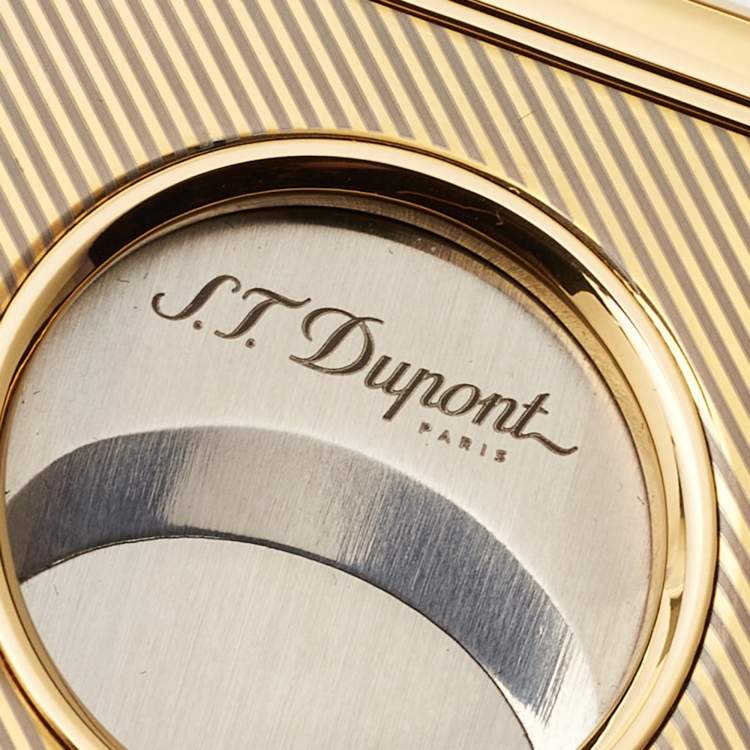 Pre Owned S.T. Dupont 007 Two Tone Cigar Cutter
