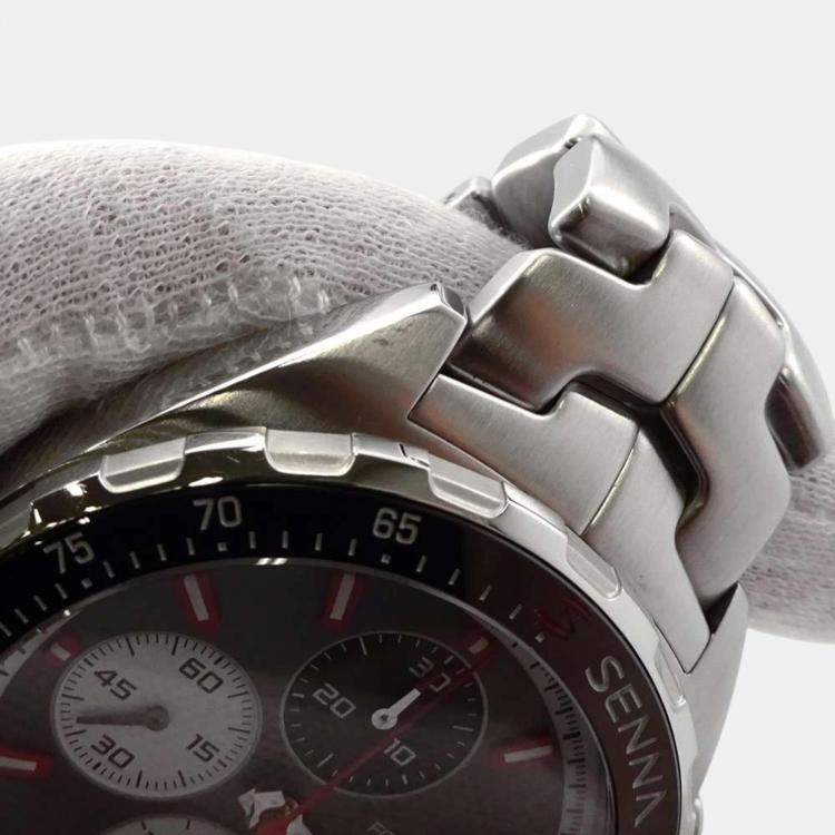 Pre Owned Tag Heuer Grey Stainless Steel Formula 1 CAZ2017.BA0647 Automatic Men's Wristwatch 44 mm