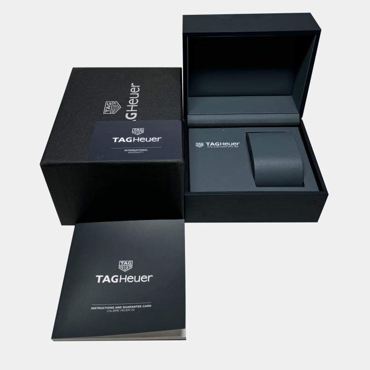 Pre Owned Tag Heuer Carrera Chronograph RCAR2C90.FC6341 45 mm Automatic Men's Wristwatch 45 mm