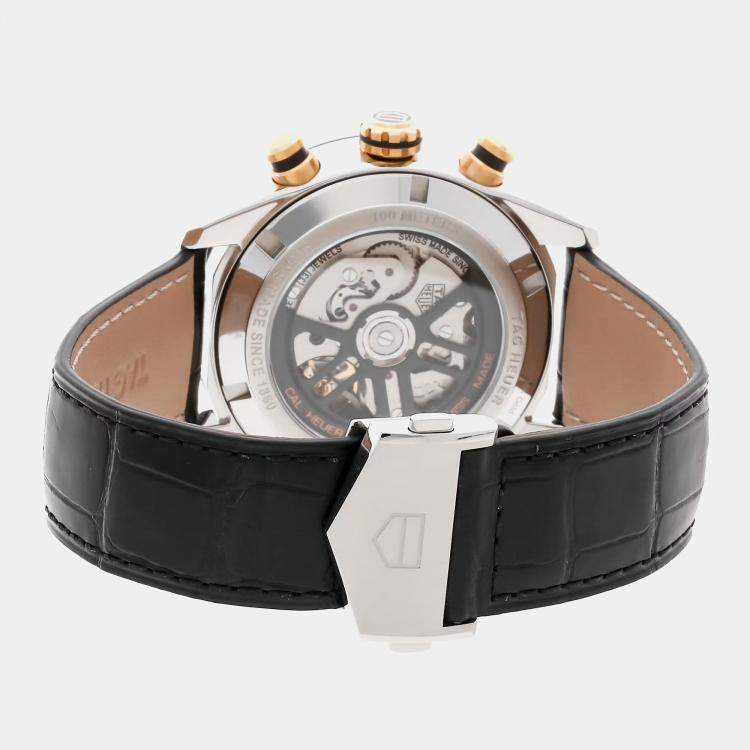 Pre Owned Tag Heuer Carrera Chronograph CBN2A5A.FC6481 Automatic Men's Wristwatch 44MM