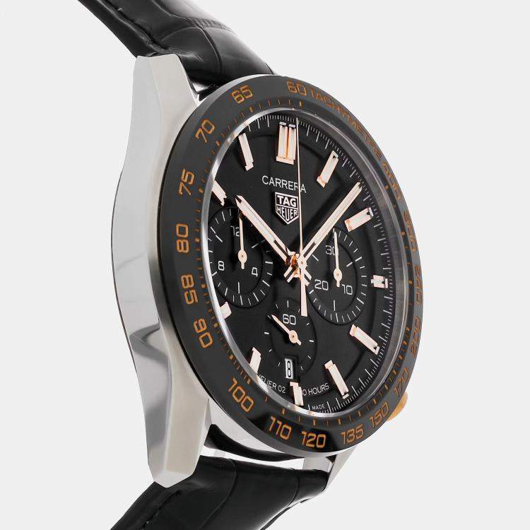 Pre Owned Tag Heuer Carrera Chronograph CBN2A5A.FC6481 Automatic Men's Wristwatch 44MM