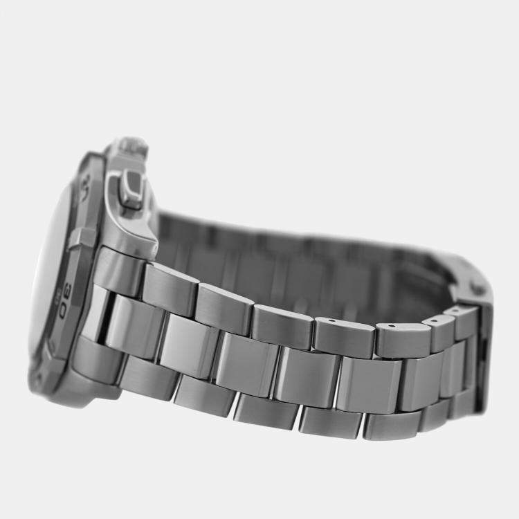 Pre Owned Tag Heuer  Aquaracer CAF2010.BA0815 Automatic Black Stainless Steel Men's Wristwatch 44 mm