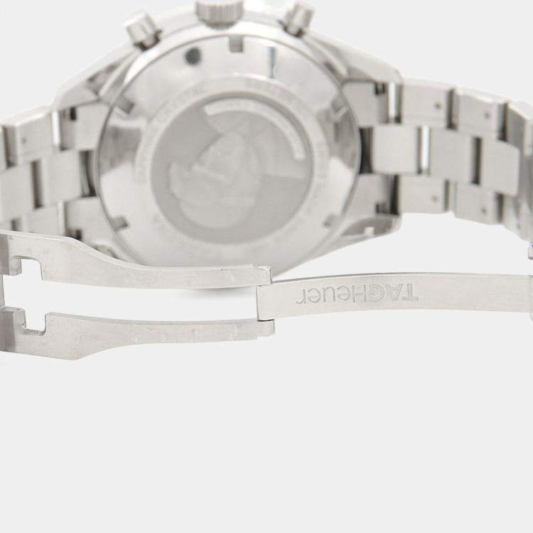 Pre Owned Tag Heuer Carrera CV201E-1 Automatic Stainless Steel Men's Wristwatch 41.5 mm