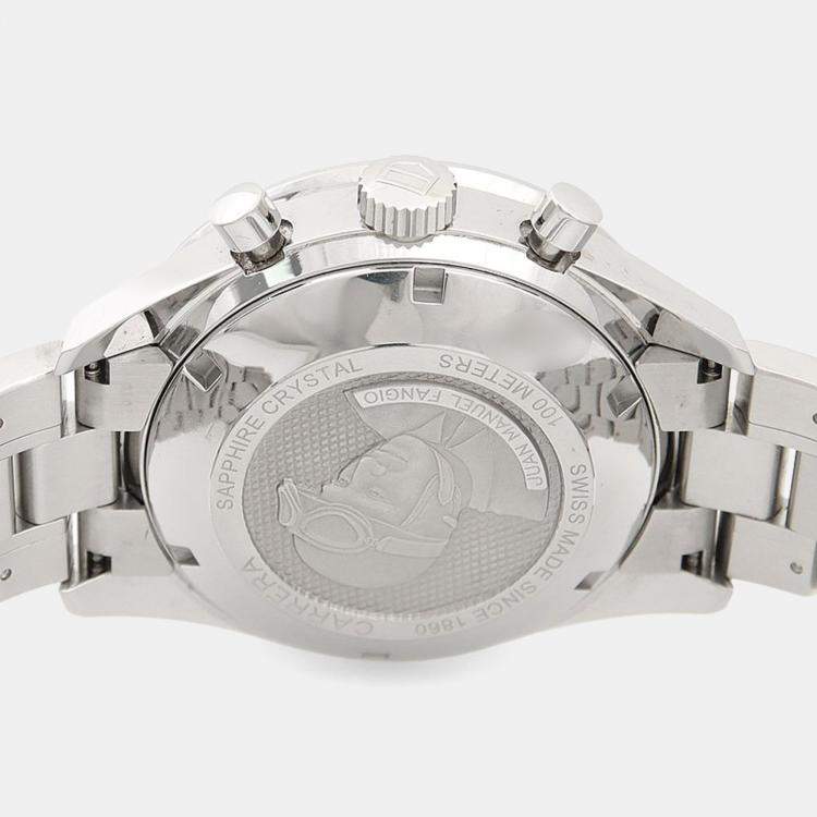 Pre Owned Tag Heuer Carrera CV201E-1 Automatic Stainless Steel Men's Wristwatch 41.5 mm