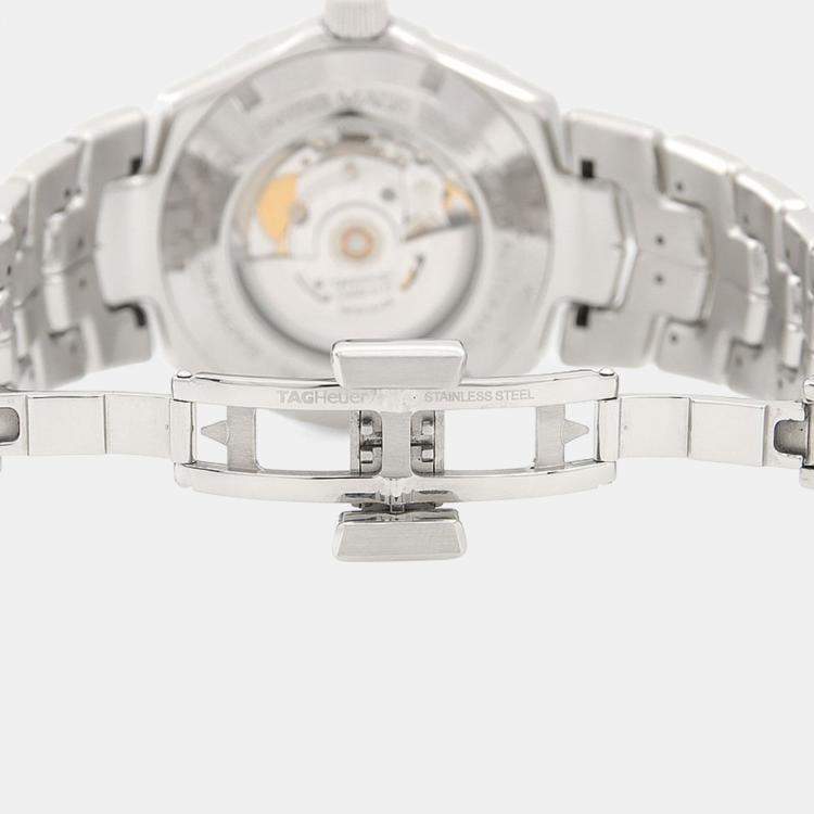 Pre Owned Tag Heuer Link WBC2110 Automatic Stainless Steel Men's Wristwatch 41 mm