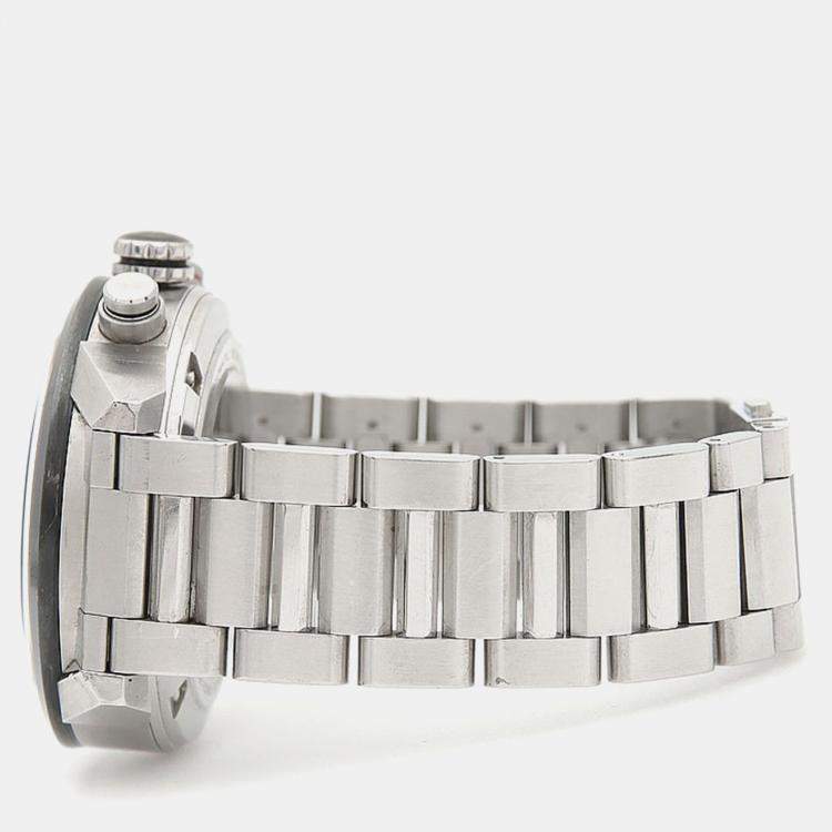 مملوكة مسبقًا Tag Heuer Carrera CAR201Z Automatic Stainless Steel Men's Wristwatch 43.5 mm