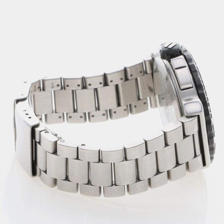 Pre Owned TAG Heuer Formula 1 CAU1110 Quartz Chronograph Stainless Steel Men's Wristwatch 42mm