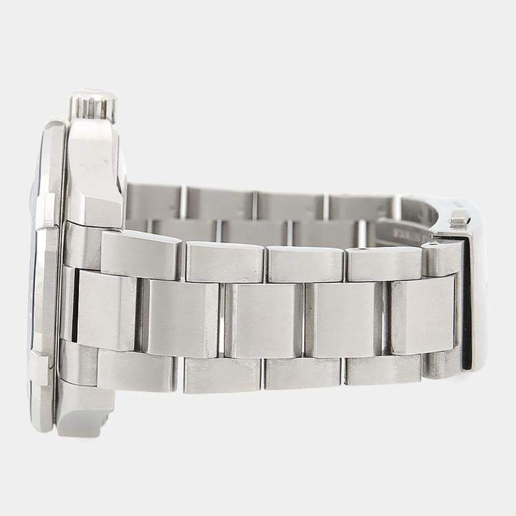 Pre Owned TAG Heuer Aquaracer WAY201B Automatic Stainless Steel Men's Wristwatch 44.5 mm