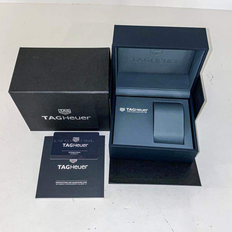 Pre Owned Tag Heuer Black Stainless Steel Formula 1 Chronograph CAZ1010.FT8024 Men's Wristwatch 43 MM