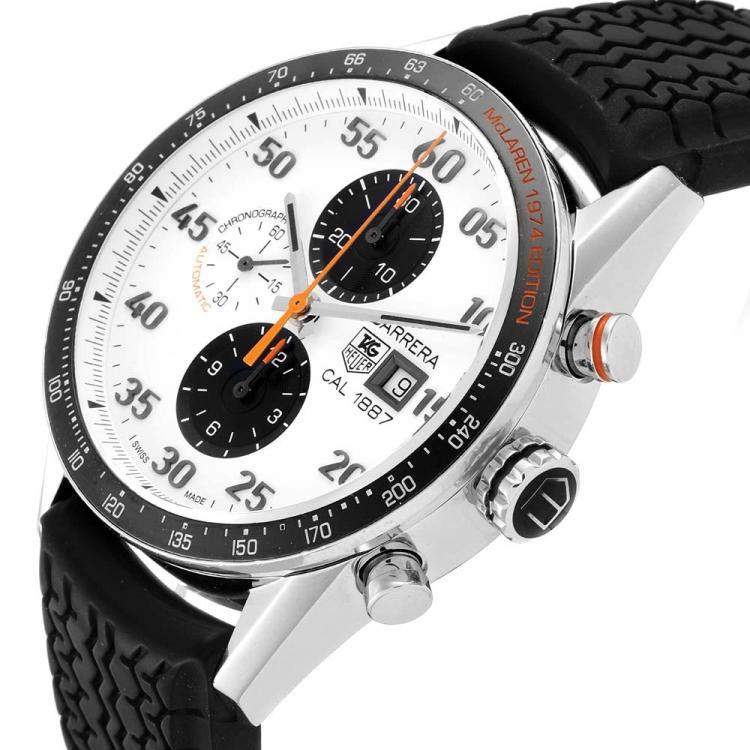 tag heuer carrera calibre 1887 mclaren 1974 edition