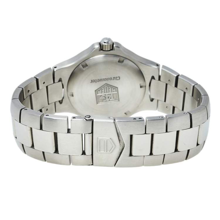 Pre Owned Tag Heuer Salmon Stainless Steel Kirium WL5114.BA0701 Men's Wristwatch 38 mm