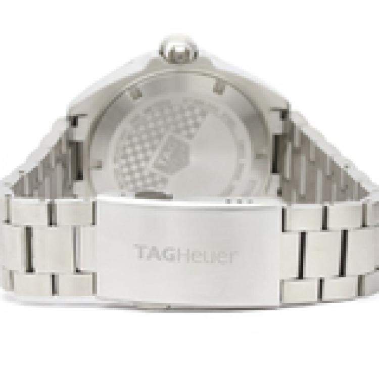 Pre Owned Tag Heuer Blue Stainless Steel Formula 1 WAZ1118 Quartz Men's Wristwatch 41 MM