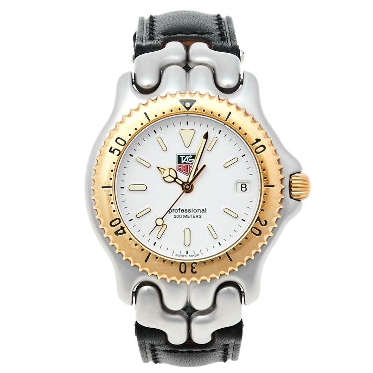 豪華 TAG HEUER 白 200M プロフェッショナル S95.806K タグホイヤー その他