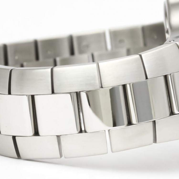 Pre Owned Tag Heuer Blue Stainless Steel Kirium Quartz Wl1013 Men's Wristwatch 39 mm