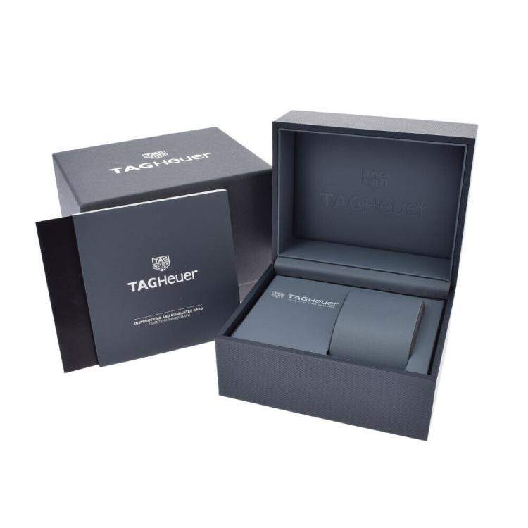 Pre Owned Tag Heuer Grey Stainless Steel Formula 1 CAZ101AG.FC8304 Quartz Men's Wristwatch 43 mm