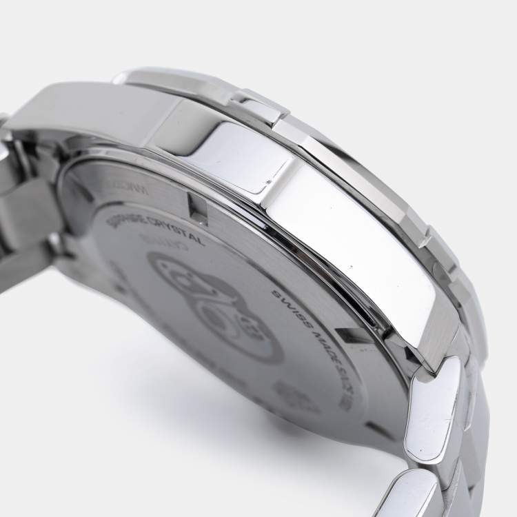 Pre Owned Tag Heuer Blue Stainless Steel Aquaracer CAY111B.BA0927 Men's Wristwatch 43 mm