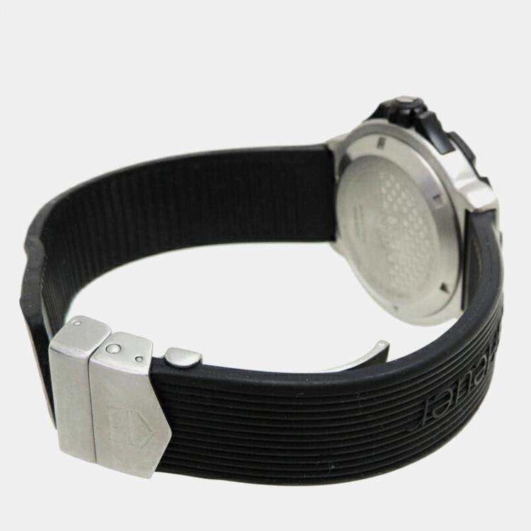 Pre Owned Tag Heuer Black Stainless Steel Formula 1 WAH1110 Quartz Men's Wristwatch 41 mm