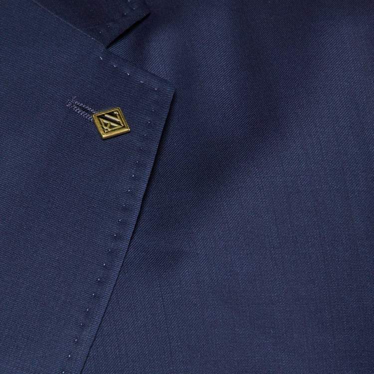 Pre Owned Ted Baker Dark Blue Wool Tailored Suit XL/44R