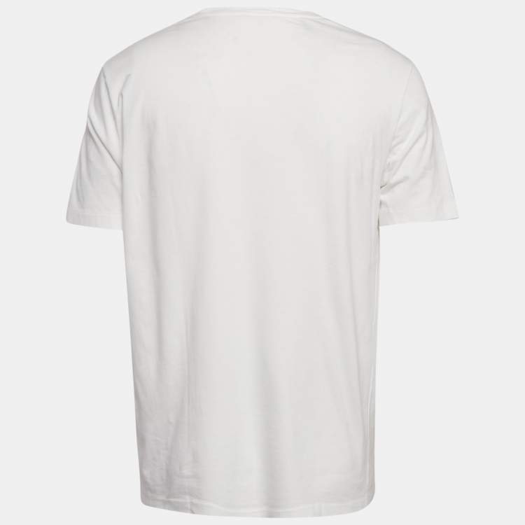 Pre Owned The Row White Jersey Crewneck T-Shirt XL