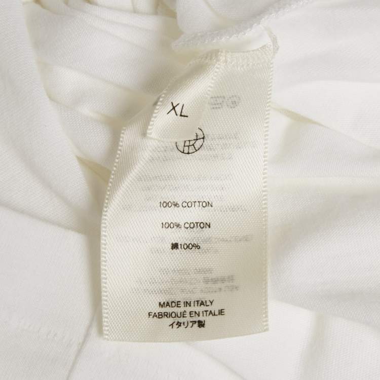 Pre Owned The Row White Jersey Crewneck T-Shirt XL