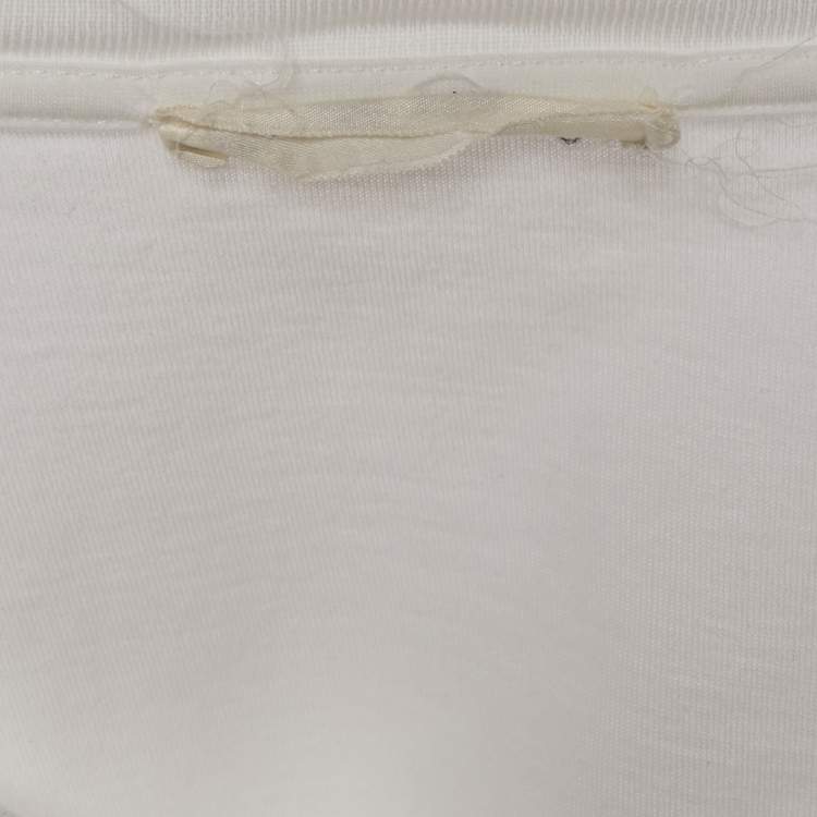 Pre Owned The Row White Jersey Crewneck T-Shirt XL