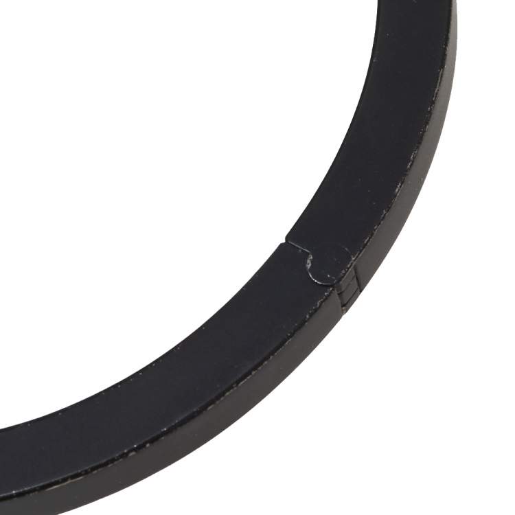 Pre Owned Tiffany & Co. T Square Black Tone Stainless Steel Bracelet