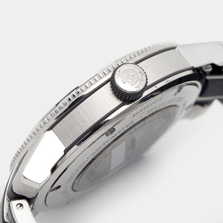 Pre Owned Tiffany & Co. Grey Stainless Steel Mark T-57 Automatic Men's Wristwatch 42 mm