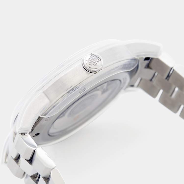 Pre Owned Tiffany & Co. CT60® Limited Edition Of 250 Pieces Reference 74863329 Blue Stainless Steel Men's Wristwatch 40 mm