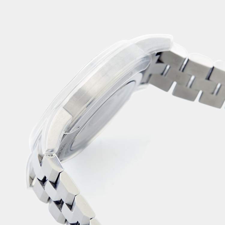 Pre Owned Tiffany & Co. CT60® Limited Edition Of 250 Pieces Reference 74863329 Blue Stainless Steel Men's Wristwatch 40 mm