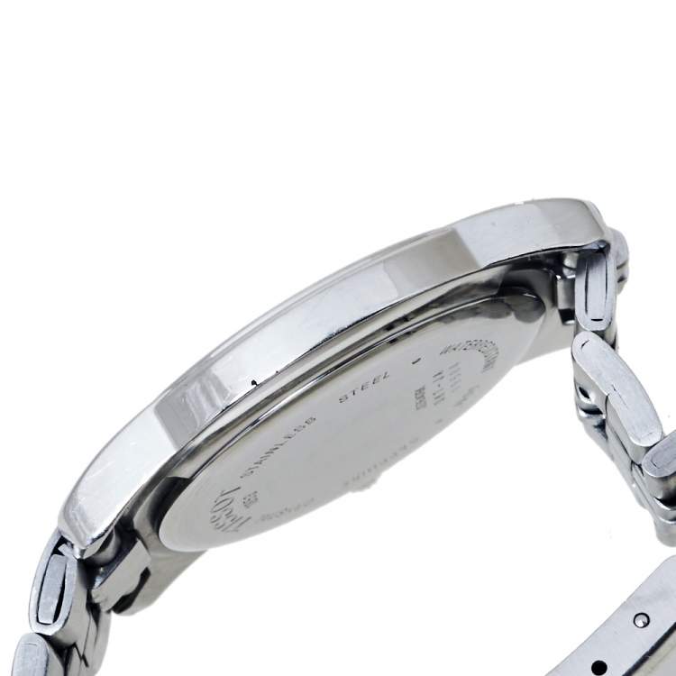 Pre Owned Tissot Blue Stainless Steel PR 50 Men's Wristwatch 36 mm