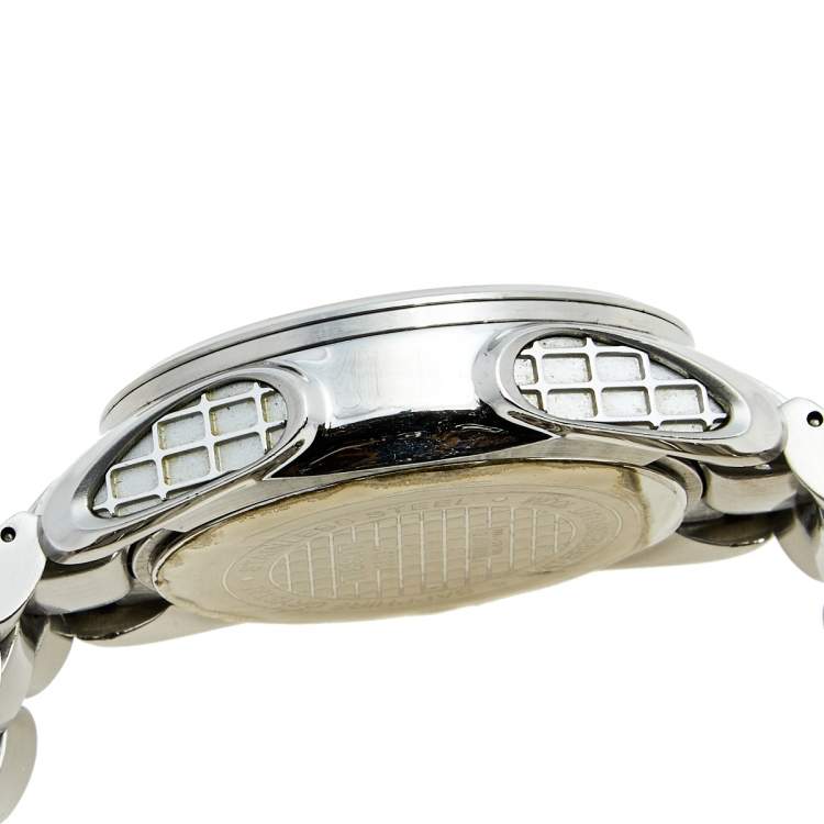 Pre Owned Tissot Black Stainless Steel T-Sport T018617B Men's Wristwatch 43 mm