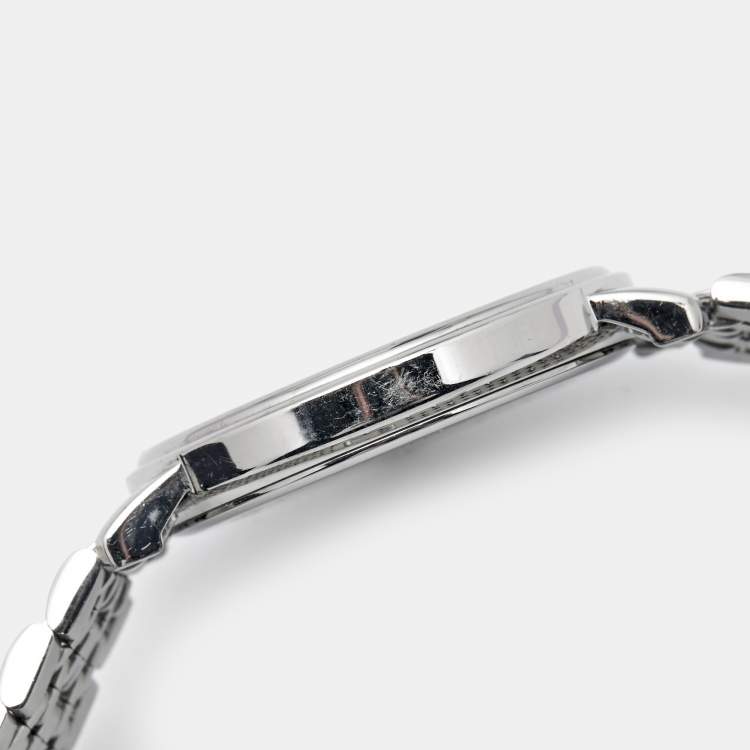 Pre Owned Tissot Silver Stainless Steel T-Classic Everytime T870/970 Men's Wristwatch 34 mm
