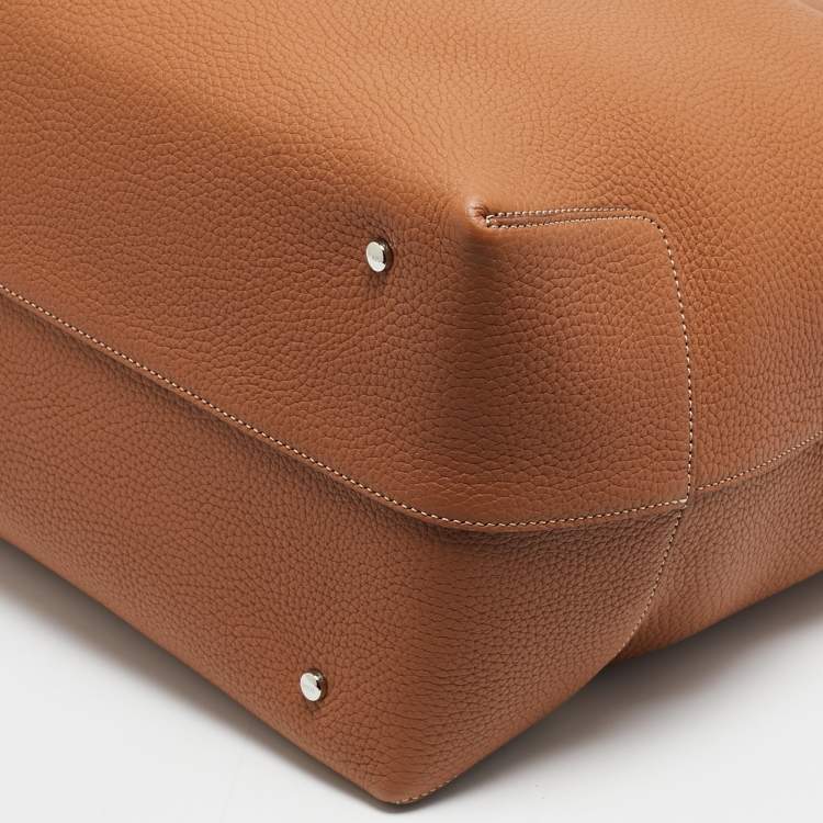 Pre Owned Tod's Brown Leather Large Di Duffle Bag 