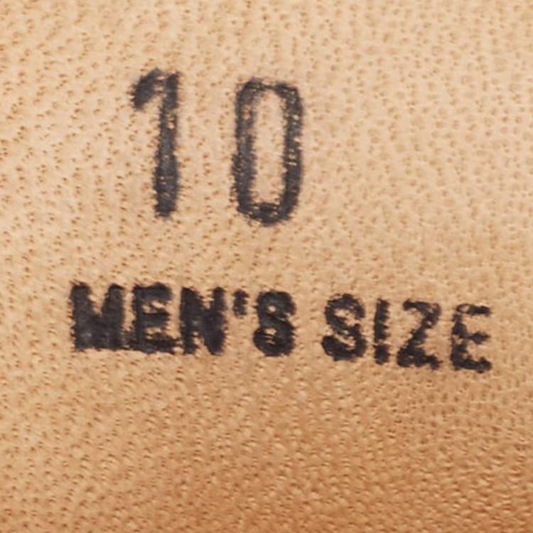 Pre Owned Tod's Red Suede Slip On Loafers Size 44.5