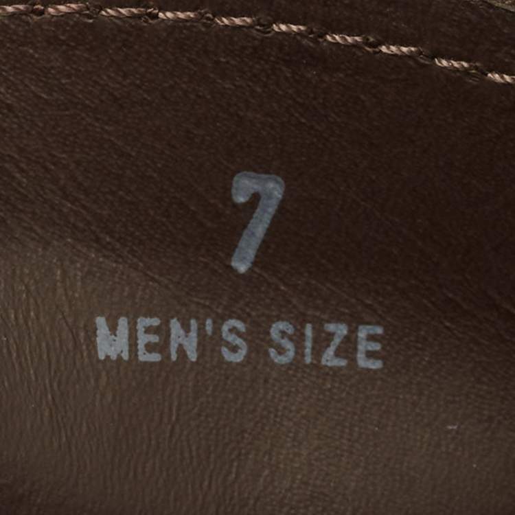 Pre Owned Tod's Gommino Size 41 Dark Brown Leather Driver Loafers