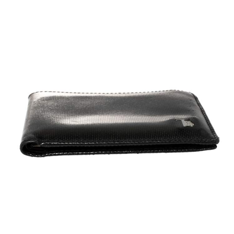 Pre Owned Tod's Black Patent Leather Bifold Wallet