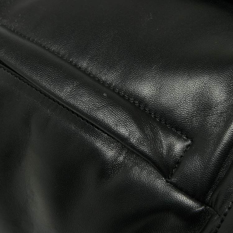 Pre Owned Tod's Black Leather Backpack 