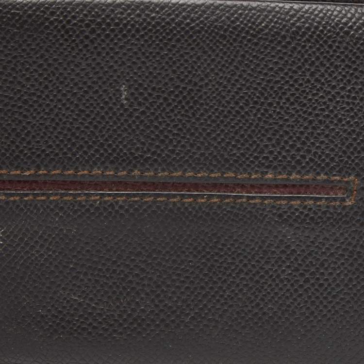Pre Owned Tod's Brown Leather Bifold Wallet