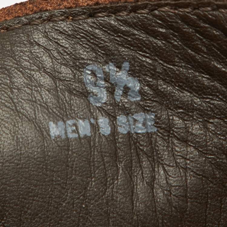Pre Owned Tod's Brown Leather Lace Up Derby Size 44