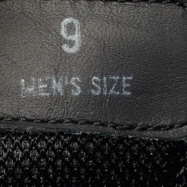 Pre Owned Tod's Navy Blue Leather and Nylon Low Top Sneakers Size 43
