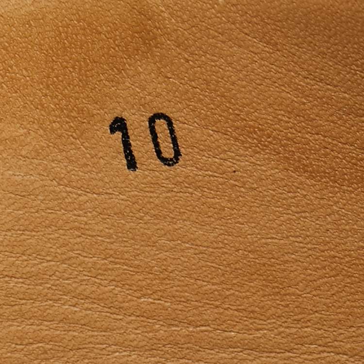 Pre Owned Tod's Green Suede Slip On  Loafers Size 44.5