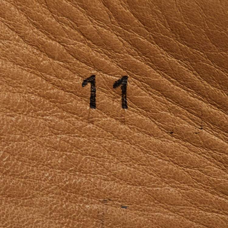 Pre Owned Tod's Blue Suede Slip On Loafers Size 45