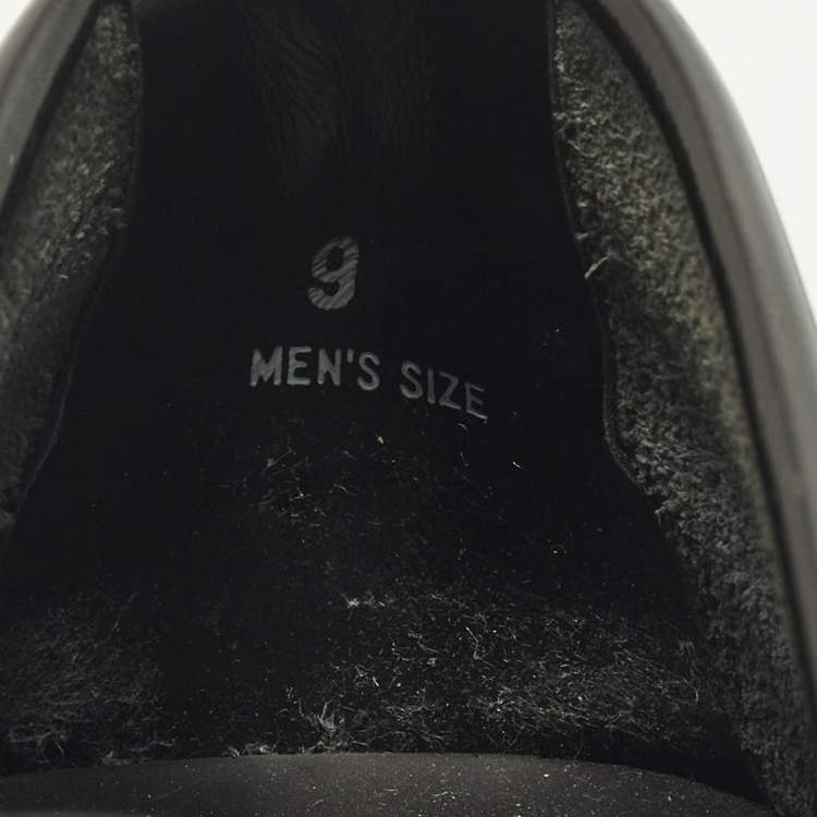 مملوكة مسبقًا Tod's Size 43 Black Leather Buckle  Driver Loafers