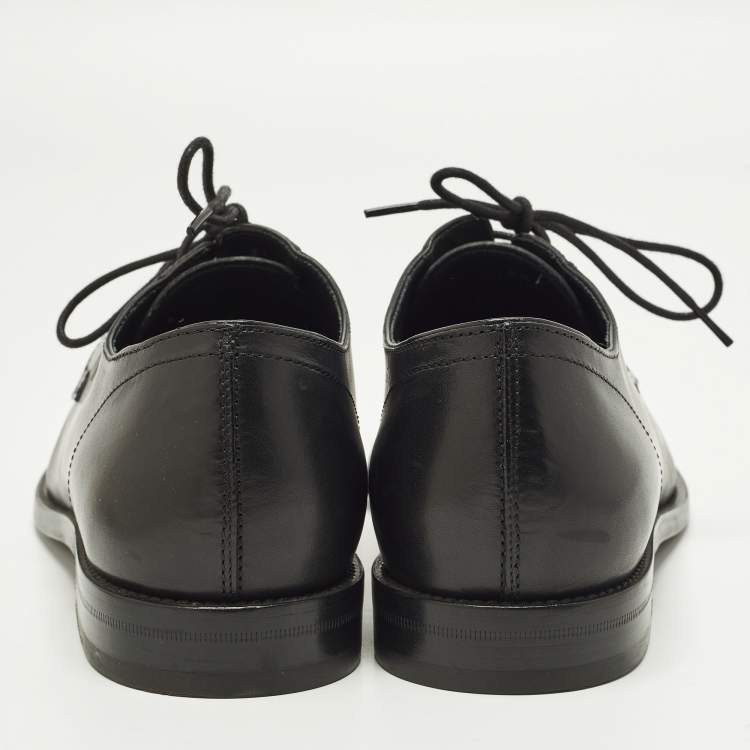 مملوكة مسبقًا Tod's Size 42.5 Black Leather Derby