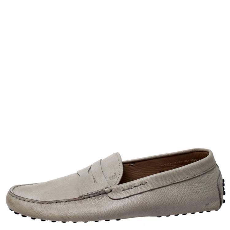 white driving loafers